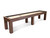 Doc & Holliday Paula Parsons 12' Shuffleboard Table in Grey Walnut, wooden shuffleboard table with scoring area and sturdy legs.
