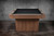 Doc & Holliday Kaci Slate Pool Table in Grey Walnut, modern pool table with a wooden finish, black playing surface, and sleek design for game rooms and entertainment spaces.