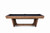 Doc & Holliday Kaci Slate Pool Table in Grey Walnut, modern wooden pool table with sleek design and black playing surface.
