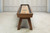 Doc & Holliday George Shuffleboard Table, Gray Walnut, front view of stylish shuffleboard with wooden finish and gray accents in a modern room setting.