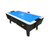 Dynamo Air Hockey Dynamo Pro Air Hockey Table, blue surface with white markers and black sides, ready for gameplay.