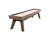 Doc & Holliday George Pool Table & Shuffleboard Combo in Glazed Pearl, a hybrid game table with a wooden finish, featuring a shuffleboard surface on one side and a pool table on the other, ideal for entertainment and recreational activities.