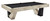 American Heritage Billiards American Heritage Annex Pool Table in Natural Ash, modern wooden pool table with black felt playing surface and distinctive geometric legs.