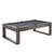 Plank & Hide Co Lexa Steel Slate Pool Table by Plank & Hide, with gun metal finish, features a modern industrial design, sturdy rectangular steel frame, and a sleek slate surface for professional games, includes free installation.