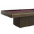 Plank & Hide Co Plank & Hide Dali Slate Pool Table, Brushed Greige Finish, showing a stylish and modern pool table with a slate top and elegant wood finish.