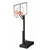 First Team Inc First Team OmniChamp Adjustable Portable Basketball Hoop, height-adjustable basketball hoop with backboard and orange rim.