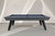 Doc & Holliday Bellano Slate Pool Table, featuring a sleek matte smoke finish with modern design and sturdy black legs.