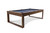 Doc & Holliday Redford Slate Pool Table in Van Dyk Brown, a stylish and durable billiards table with a sleek wood finish, designed for home entertainment and game rooms.