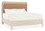 Hooker Furniture Banyon Bay Queen Panel Bed with Toast Headboard