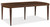 Hooker Furniture Archives Rectangle Dining Table with Two 20-inch Leaves