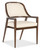Hooker Furniture Archives Upholstered Barrel-Back Arm Chair (2 per ctn/price ea)
