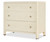 Hooker Furniture Archives Raffia Three-Drawer Chest
