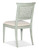 Hooker Furniture Charleston Upholstered Seat Side Chair in Haint Blue (2 per carton/price ea)