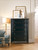 Hooker Furniture Charleston Five-Drawer Black Chest