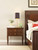 Hooker Furniture Charleston Two-Drawer Nightstand in Cherry