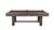 Plank & Hide Co Hamilton Pool Table & Shuffleboard Combo, showing a wooden pool table with a red playing surface and a matching shuffleboard on top.