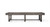 Plank & Hide Co Hamilton Pool Table & Shuffleboard Combo, gray wood finish, versatile game table with built-in pool and shuffleboard features, for home entertainment and game room use.