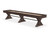 Plank & Hide Co Otis Pool Table & Shuffleboard, a sleek wooden game table with a long, rectangular design and sturdy legs for indoor recreational use.