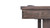 Plank & Hide Co Lucas Pool Table & Shuffleboard Combo, close-up view of the wooden corner with a smooth finish.