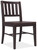 Hooker Furniture Driftwood Splatback Burnt Timber Side Chair