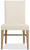 Hooker Furniture Driftwood Upholstered Side Chair in Buckboard