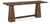 Hooker Furniture Driftwood Flip-Top Medium Wood Console Table