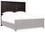 Hooker Furniture Driftwood California King Burnt Timber Panel Bed