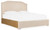 Hooker Furniture Driftwood Queen Upholstered Leather Bed