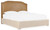 Hooker Furniture Driftwood California King Upholstered Leather Bed