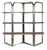 Hooker Furniture Modern Mood Dark Wood Etagere