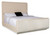 Hooker Furniture Modern Mood Light Wood King Upholstered Panel Bed
