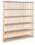 Hooker Furniture Retreat Slatted Light Wood Bookcase