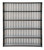 Hooker Furniture Retreat Slatted Dark Wood Bookcase