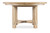 Hooker Furniture Retreat Pole Rattan Round Light Wood Dining Table with 1-20 inch leaf, showcasing a spacious round table with a natural light wood finish and expandable leaf for versatile seating options.