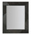 Hooker Furniture Retreat Landscape Dark Wood Mirror, a decorative mirror with a dark wood frame featuring geometric pattern details.