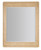 Hooker Furniture Retreat Landscape Mirror, wooden framed mirror with a natural finish and beveled edges.