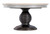 Hooker Furniture Americana Dark Wood Round Pedestal Dining Table w/1-22in leaf