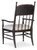 Hooker Furniture Americana Upholstered Seat Dark Wood Arm Chair (2 per ctn/price ea)