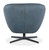 Hooker Furniture Mina Swivel Chair in Buckskin Navy