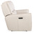 Hooker Furniture Miles Zero Gravity Oslo Pebble PWR Sofa w/ PWR Headrest