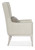 Hooker Furniture Kyndall Guiltless Taupe Club Chair with Accent Pillow