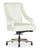 Hooker Furniture Meira Executive White Swivel Tilt Chair