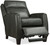 Hooker Furniture Jacklyn Jala Grey Power Recliner with Pop-Up Headrest