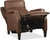 Hooker Furniture Wrenn Ankur Saddle Power Recliner with Power Headrest