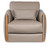 Hooker Furniture Meridian Miami Truffle Swivel Chair