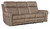 Hooker Furniture Duncan Kalahari Camel Power Sofa w/Power Headrest & Lumbar