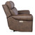 Hooker Furniture Duncan Kalahari Bark Power Sofa w/Power Headrest & Lumbar