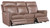 Hooker Furniture Twain Zero Gravity Umber Power Sofa with Power Headrest and Lumbar