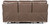 Hooker Furniture Twain Zero Gravity Umber Power Sofa with Power Headrest and Lumbar