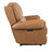 Hooker Furniture Somers Denver Coffee Power Sofa w/Power Headrest